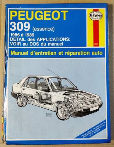 Haynes 1772 peugeot 309 - *,