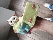 Antique Vintage Gardener Slip Pot Pig 1950 USA