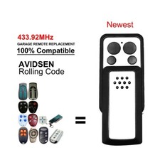 Avidsen 114253 Remote Control for Avidsen Extel Thomson 433.92MHz Rolling Code