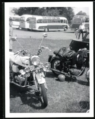 Photographie moto norton - photographie,