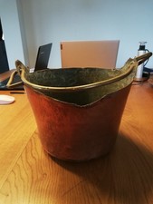 Seau à eau en cuivre fin XIXe début XXe