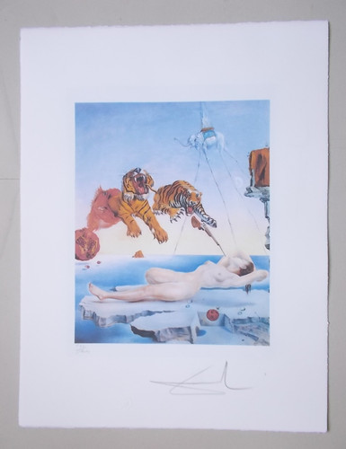 Lithographie salvador dali - salvador,