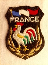 Écusson FRANCE en feutrine