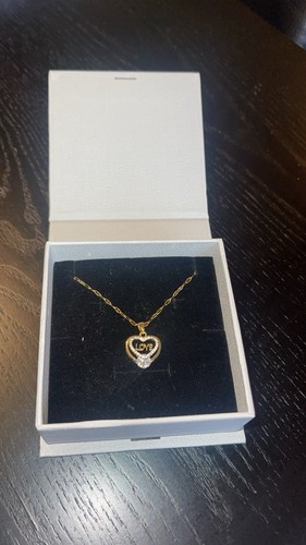 Collier chaîne doré