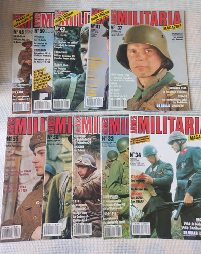 Lot revues armes - lot,