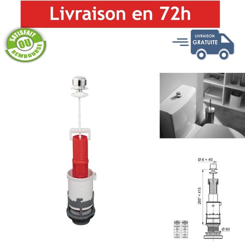 Mécanisme chasse eau wc - chasse,