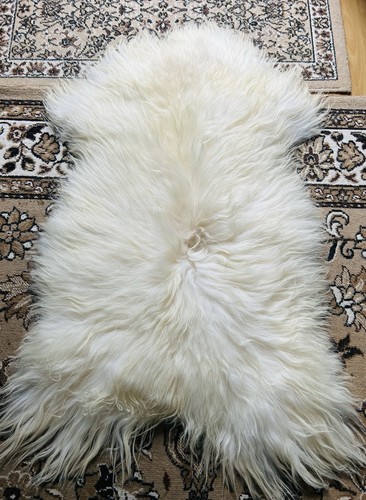 Tapis peau mouton - peau,