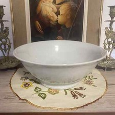 GRAND SALADIER EN  PORCELAINE BLANCHE DE PILLIVUYT