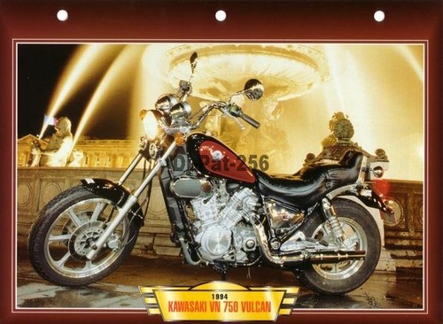 Fiche moto kawasaki vn 750 - fiche, :