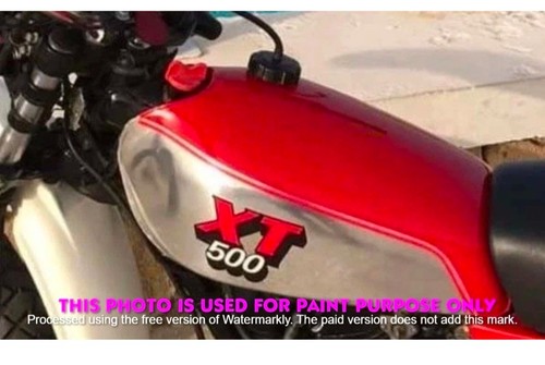 Yamaha 500 red - xt, tt