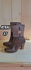 Atrai Pointure 37 Superbes bottines à talons femme marron brun