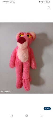 Peluche panthere rose - peluche,