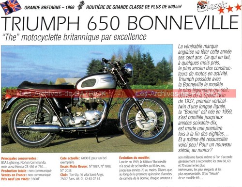Triumph 650 bonneville t120 - 650,