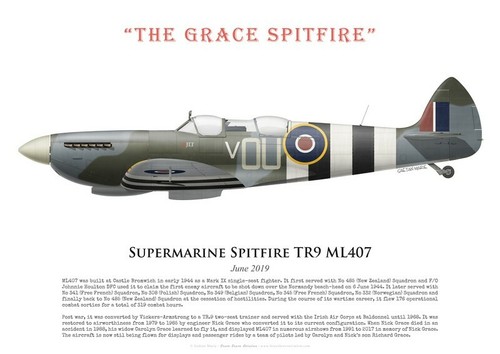Print spitfire ml407 - spitfire,