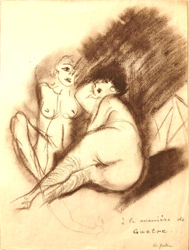 Erotic drawing frans - frans, de