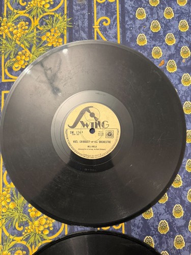 Lot disques tours - disques,