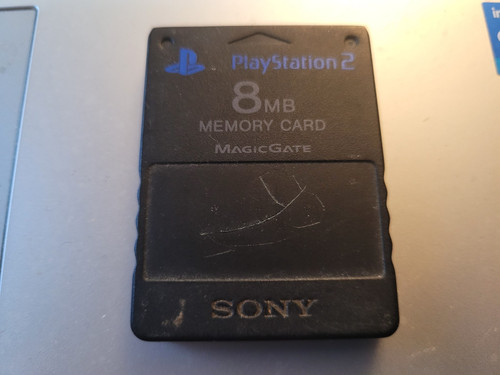 Carte mémoire officielle ps2 - carte,