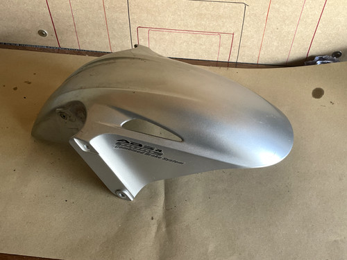 Garde boue avant gris honda - avant,