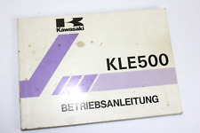 Kawasaki KLE500 KLE 500 Owners Manual Drivers Manual KLE500-A1 (1991 MODEL)