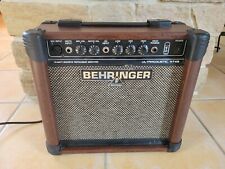 AMPLI AMPLIFICATEUR BEHRINGER ULTRACOUSTIC AT108 15 WATT 