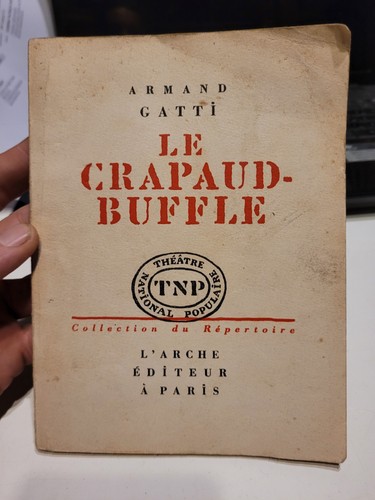 Crapaud buffle armand - buffle,