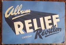 Album relief chocolat Réveillon - complet de ses 80 vignettes 3D - année 1955