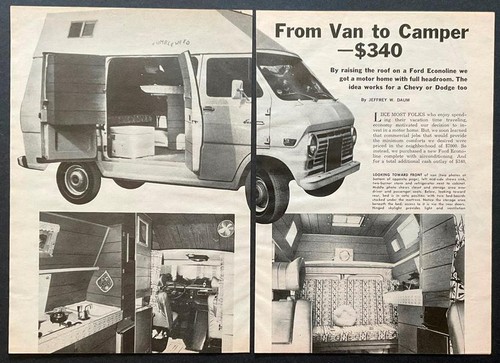 Ford econoline van conversion - ford,