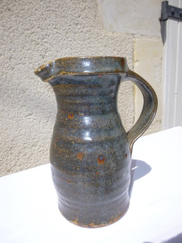 Joli pichet gres emaille - en,