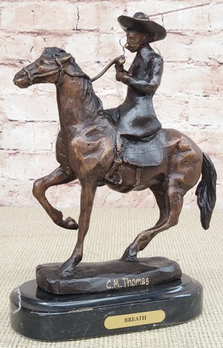 Sculpture bronze statue - statue, vtg