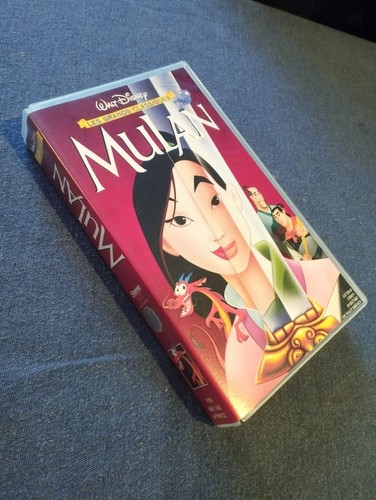 Mulan disney cassette vhs - mulan,