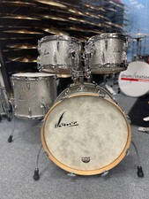 Sonor VINTAGE Shellset En "Vintage Argent Pailleté" 22, 12, 13, 16" Inclus DTH
