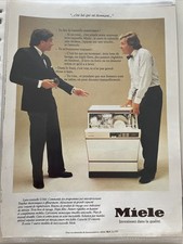 Vintage 1982 MIELE Dishwasher Press Advertising