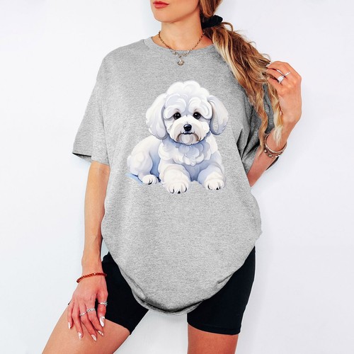 Shirt femme bichon - t-shirt, frise