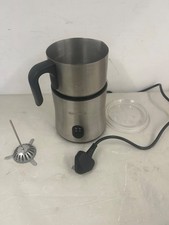 Mousseur à lait amovible, mousseur à lait chaud et froid 500 ml et cuiseur...