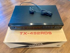 Yamaha TX-492 RDS FM/AM Stereo Tuner ~ Immaculate Condition ~ Boxed with Manual