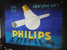 AFFICHE  LAMPES PHILIPS  DECO