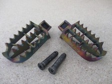 2022 KAWASAKI KX65 BUD RACING TITANIUM FOOTPEGS PEGS, FITS ALL, M195