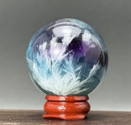 Boule cristal fluorite - de,