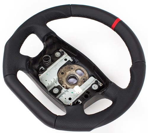 Lenkrad cuir tuning plat - cuir, À