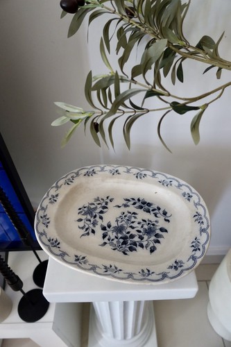 Plat ovale faïence villeroy - plat, &