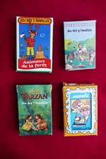 Games lot of 7 families Sylvain and sylvette, market, Tarzan, forest animals