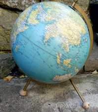 GLOBE TERRESTRE Tripode Taride