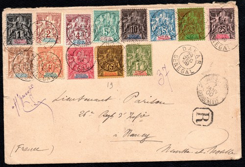 Colonies françaises sénégal - françaises,