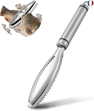 Écailleur de poisson professionnel en acier inoxydable 304,Grattoir à Couteau,à 