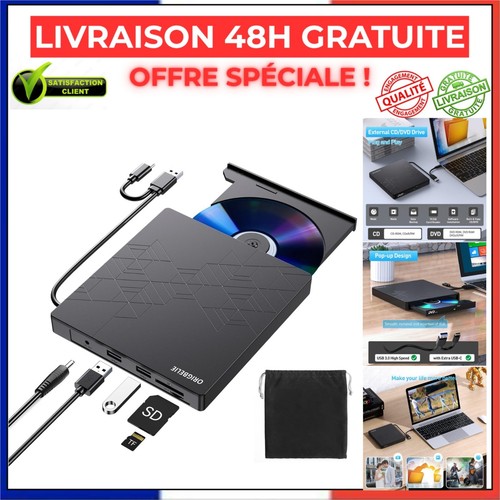 Graveur dvd externe - dvd, usb