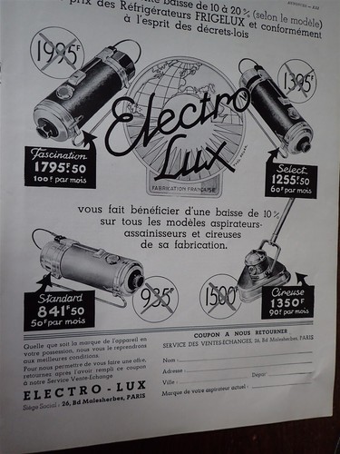 Electro lux aspirateur - aspirateur, cireuse