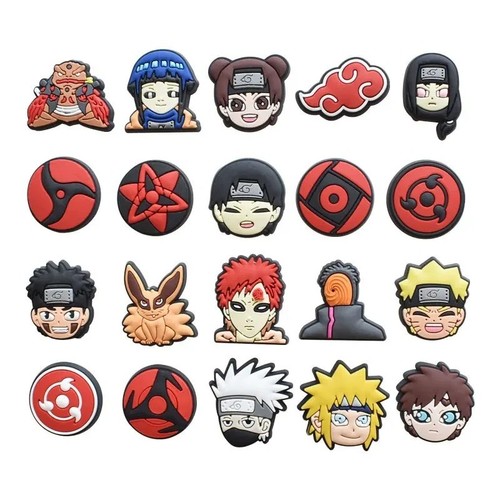 Charms naruto pour - pour, crocs