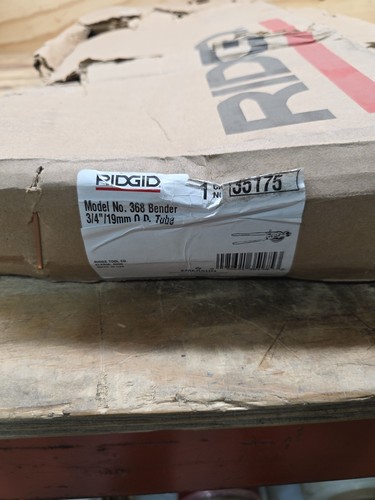 Ridgid 368 tube bender cast - ridgid, bender,cast