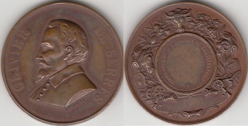 France médaille agricole - france,