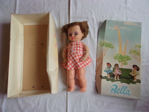 Poupée ancienne bella - bella, +